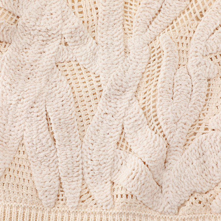 Floral Elegance Crochet Sweater™