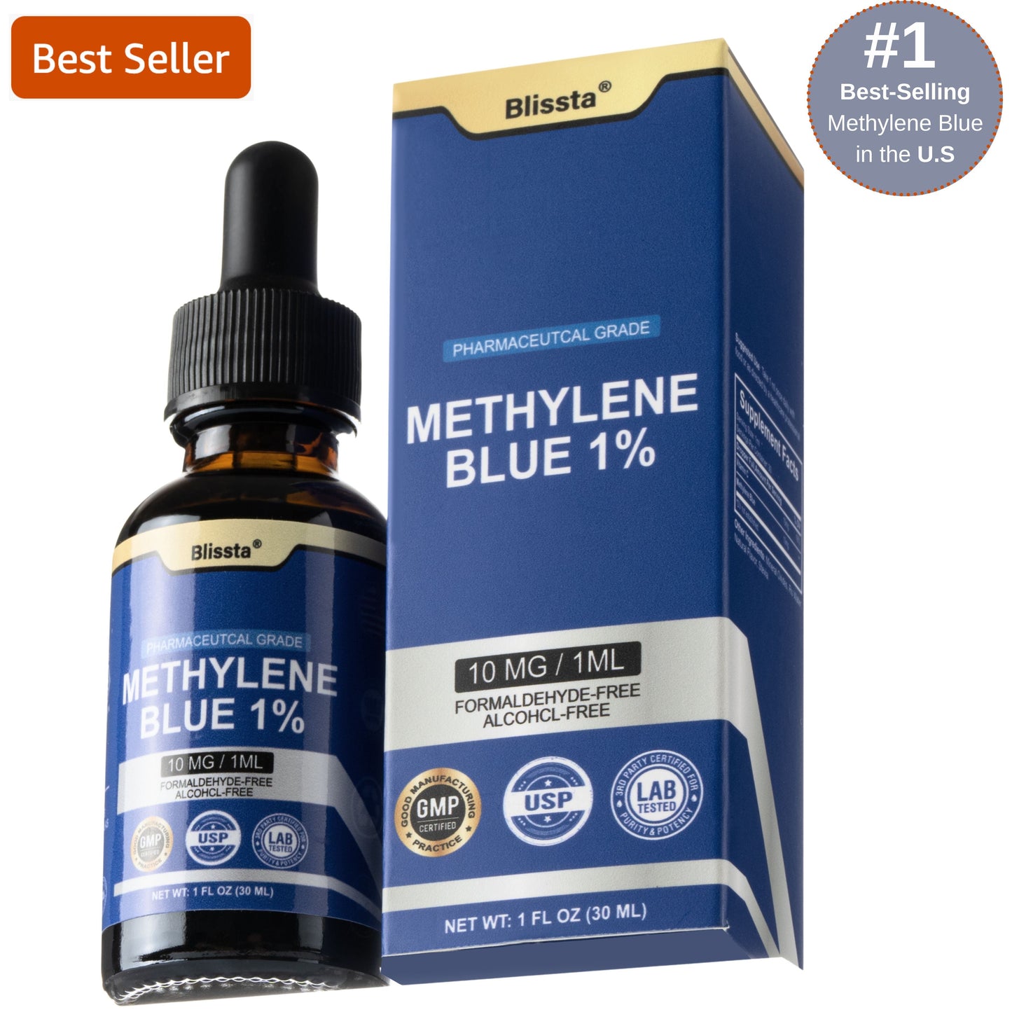 USP Grade - Methylene Blue 1%
