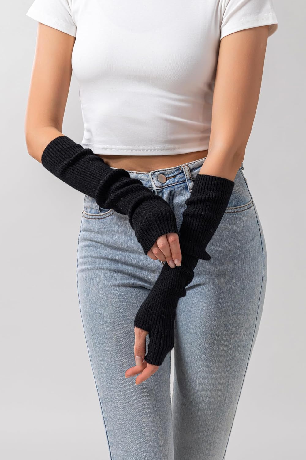 Cashmere Fingerless Arm Warmers™