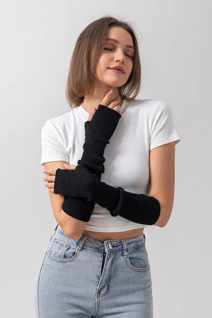 Cashmere Fingerless Arm Warmers™